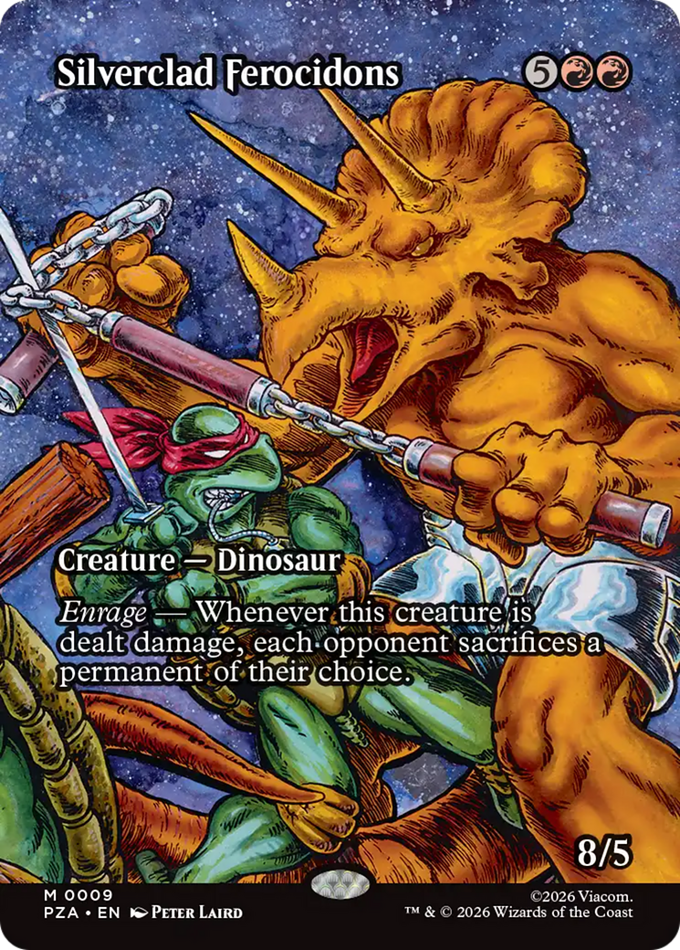 Silverclad Ferocidons (Borderless) [Teenage Mutant Ninja Turtles Eternal-Legal] | Anubis Games and Hobby