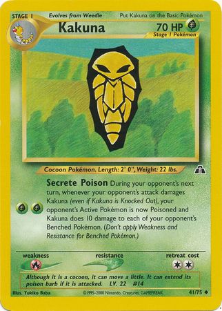 Kakuna (41/75) [Neo Discovery Unlimited] | Anubis Games and Hobby