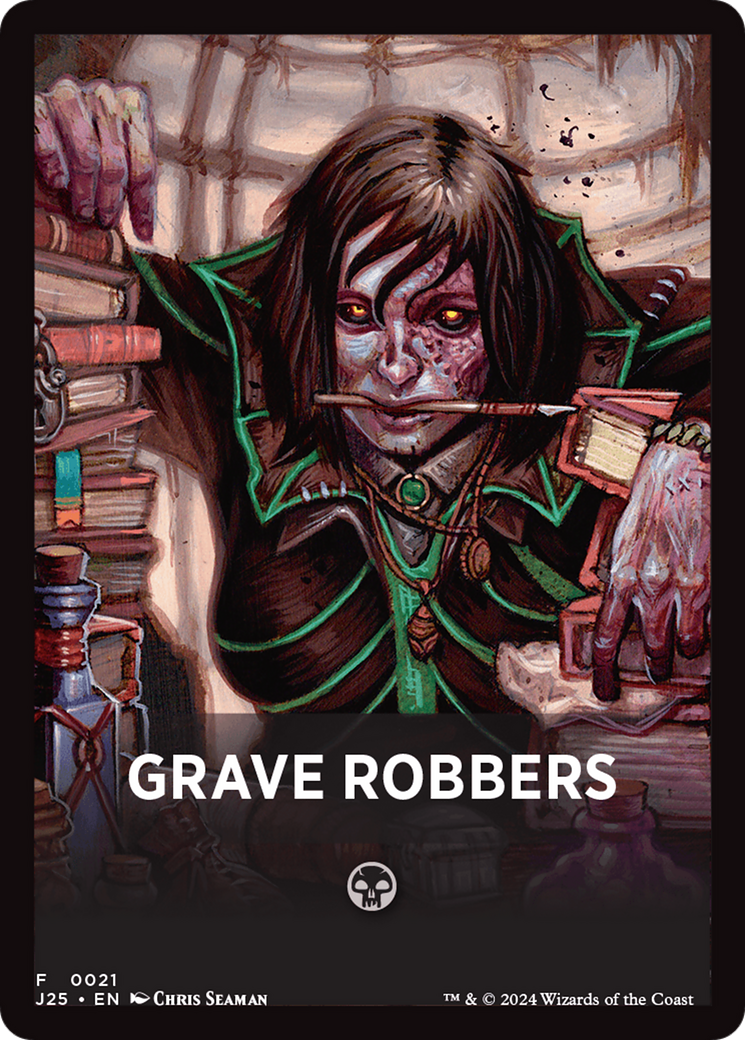 Grave Robbers Theme Card [Foundations Jumpstart Front Cards] | Anubis Games and Hobby