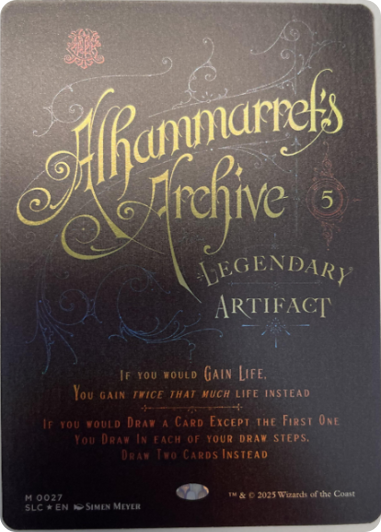 Alhammarret's Archive [Secret Lair Countdown Kit] | Anubis Games and Hobby