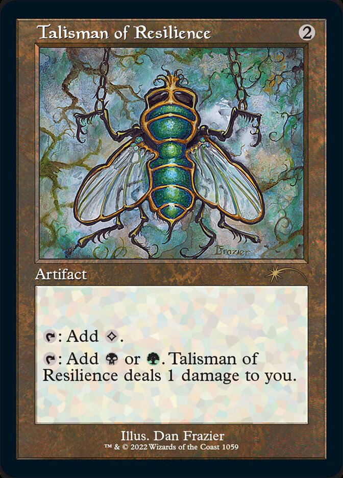 Talisman of Resilience [Secret Lair Drop Series] | Anubis Games and Hobby