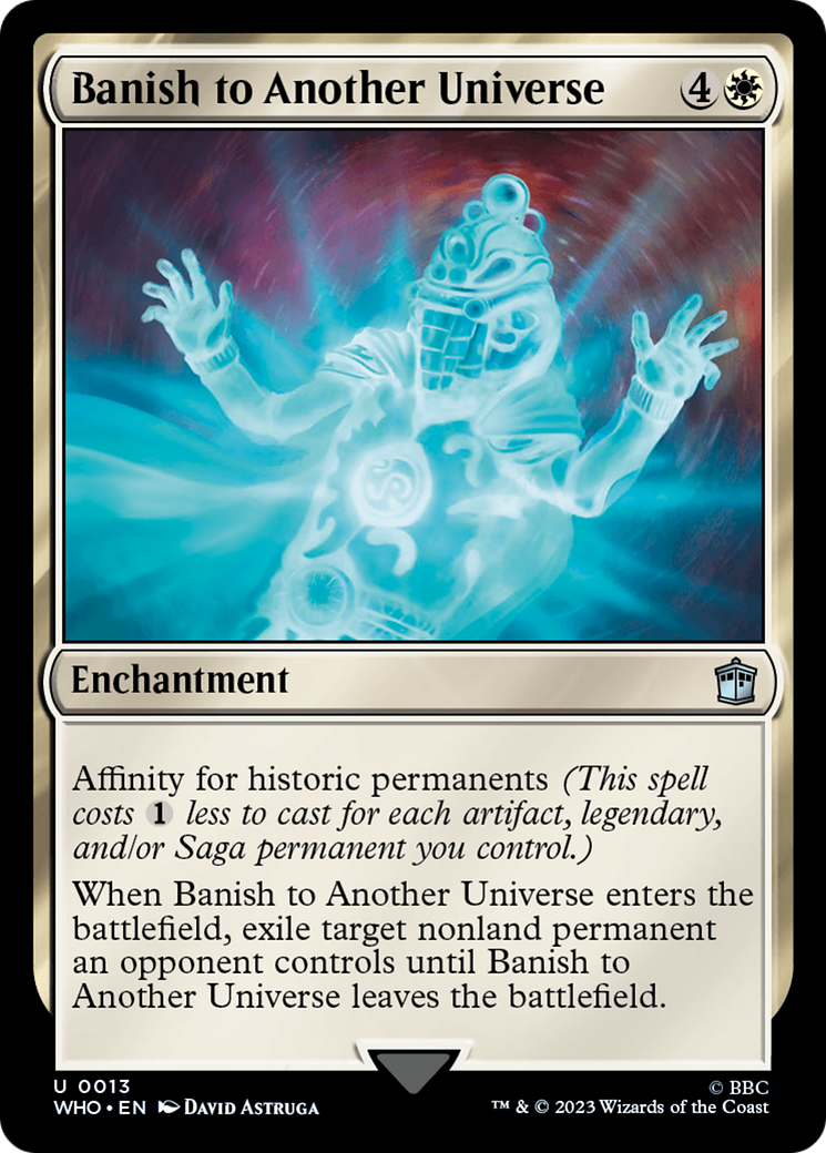 Banish to Another Universe [Doctor Who] | Anubis Games and Hobby