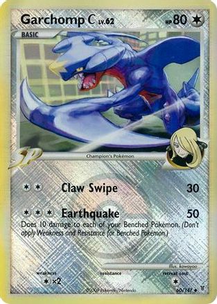 Garchomp C (60/147) (League Promo) [Platinum: Supreme Victors] | Anubis Games and Hobby