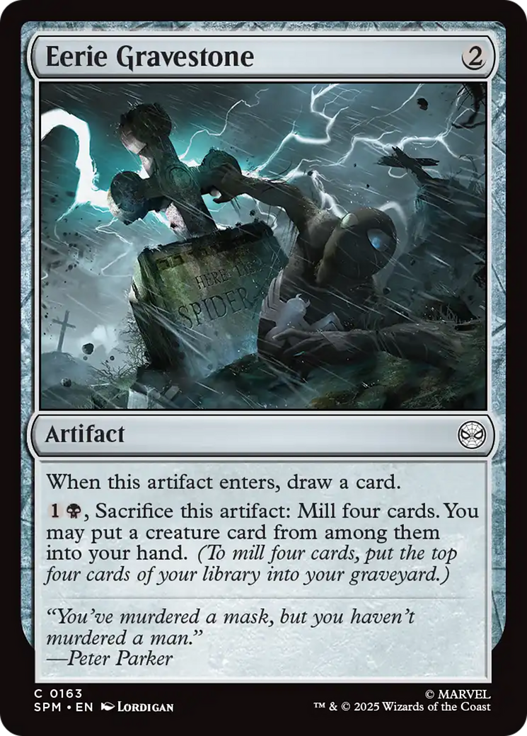 Eerie Gravestone [Marvel's Spider-Man] | Anubis Games and Hobby