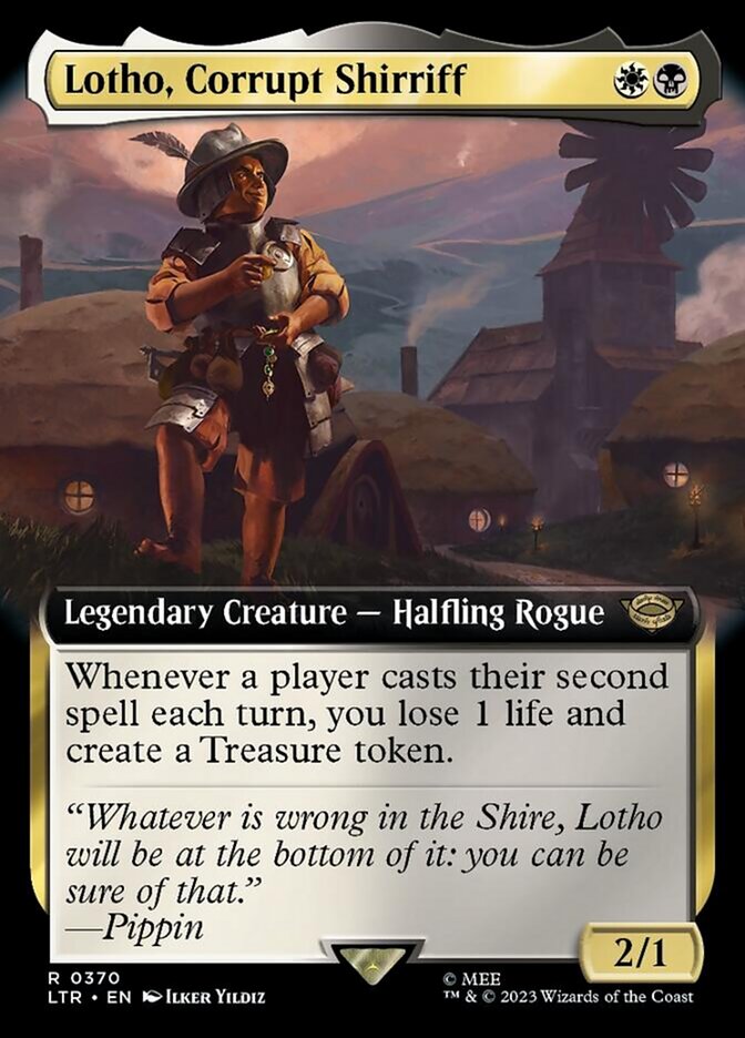 Lotho, Corrupt Shirriff (Extended Art) [The Lord of the Rings: Tales of Middle-Earth] | Anubis Games and Hobby