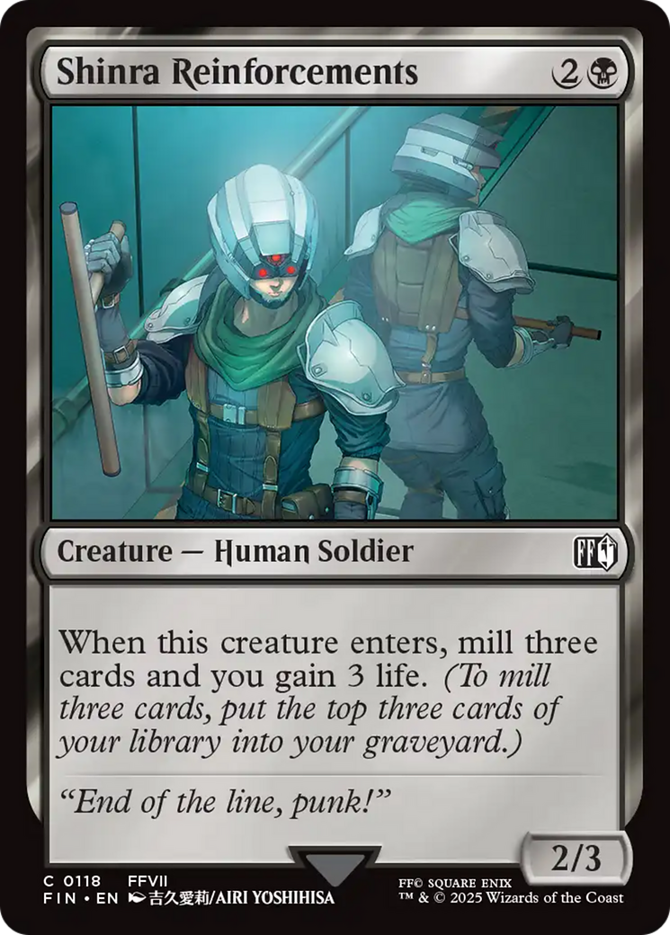 Shinra Reinforcements [FINAL FANTASY] | Anubis Games and Hobby