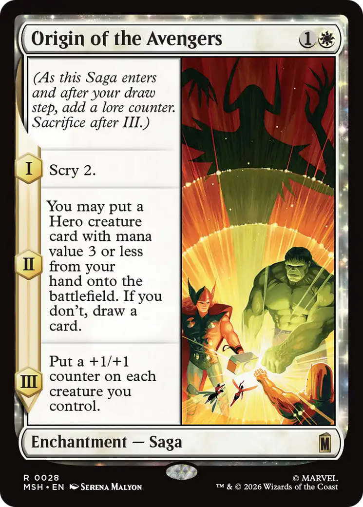 Origin of the Avengers [Marvel Super Heroes] | Anubis Games and Hobby