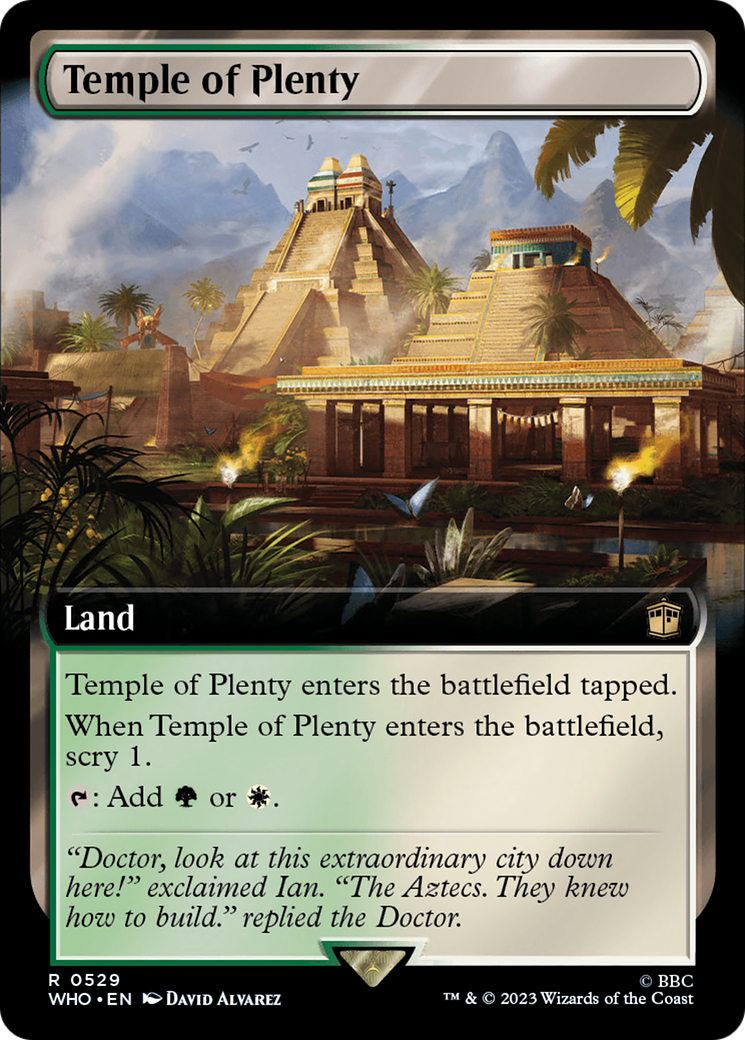 Temple of Plenty (Extended Art) [Doctor Who] | Anubis Games and Hobby