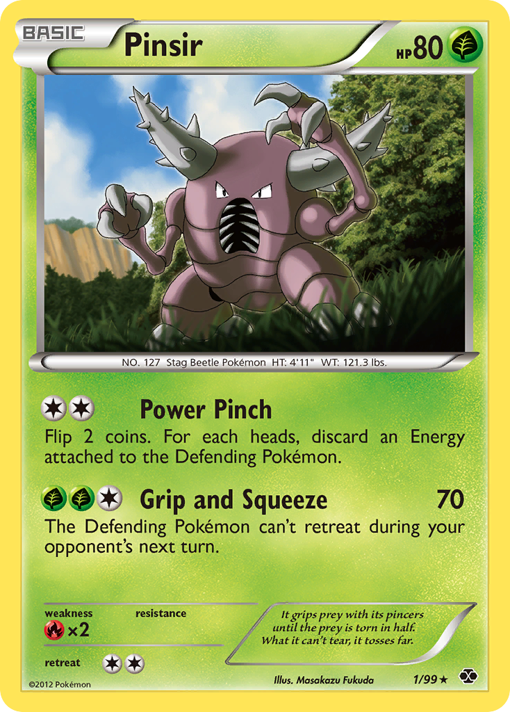 Pinsir (1/99) [Black & White: Next Destinies] | Anubis Games and Hobby
