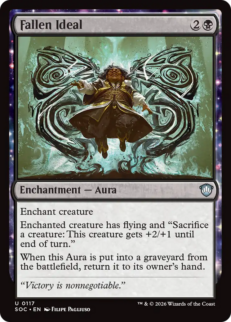 Fallen Ideal [Secrets of Strixhaven Commander] | Anubis Games and Hobby