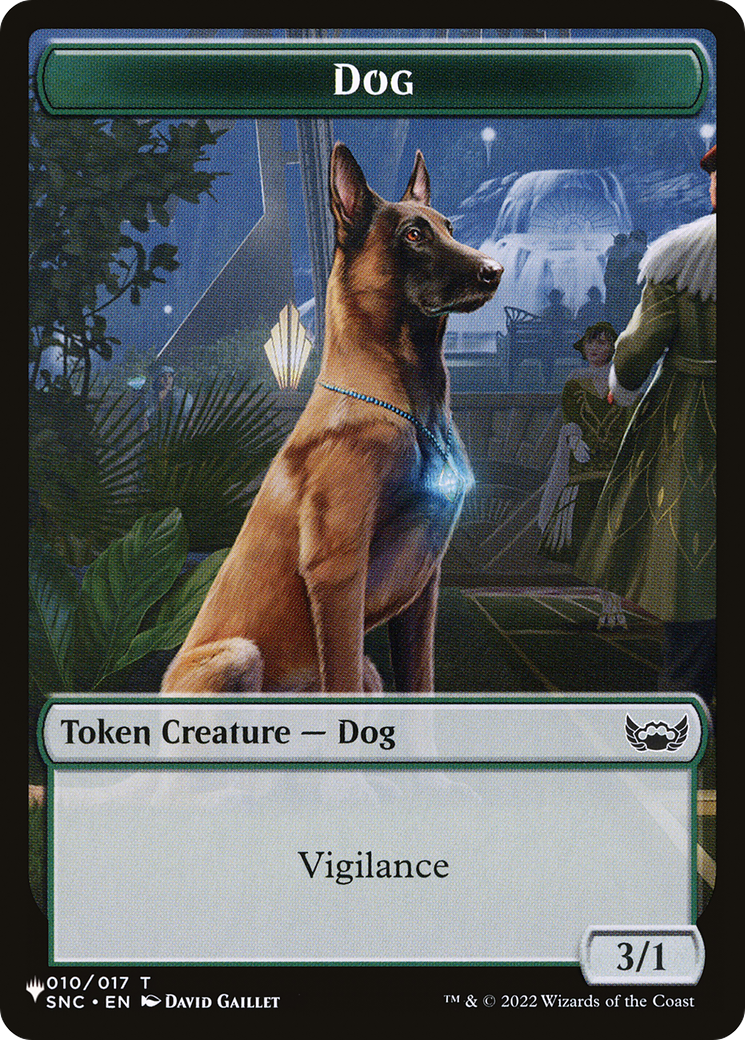 Shapeshifter // Dog Double-Sided Token [The List] | Anubis Games and Hobby