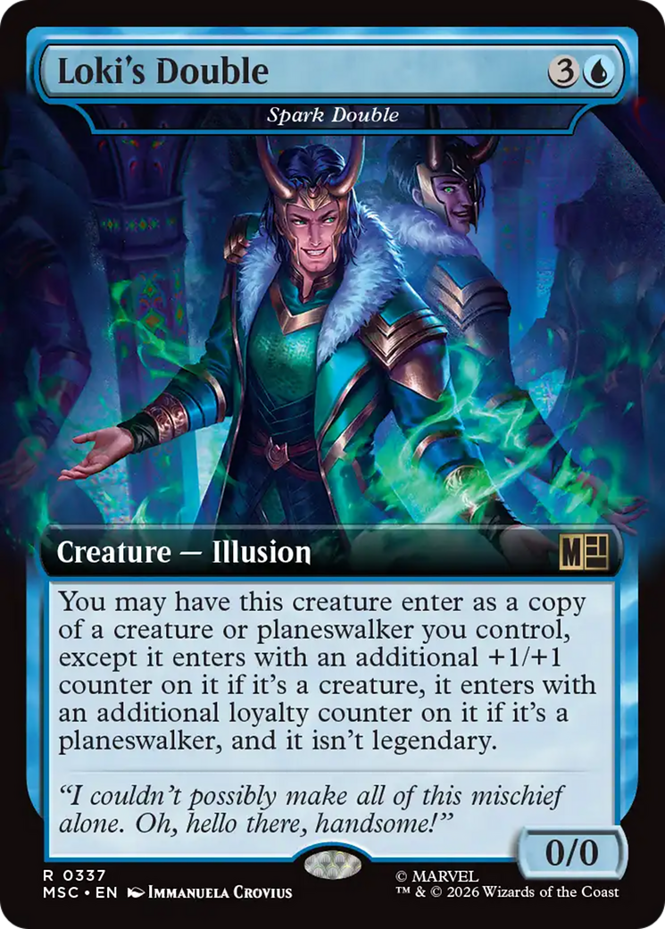 Loki's Double - Spark Double (Extended Art) [Marvel Super Heroes Commander] | Anubis Games and Hobby