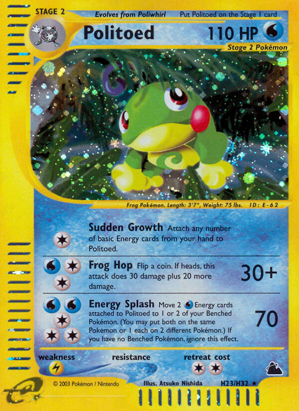 Politoed (H23/H32) [Skyridge] | Anubis Games and Hobby