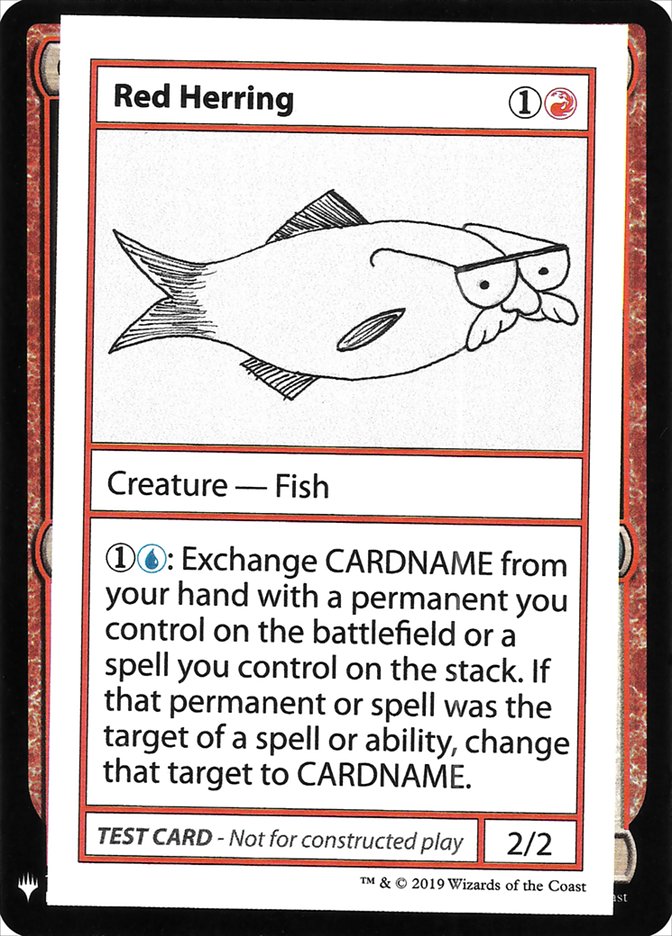 Red Herring [Mystery Booster Playtest Cards] | Anubis Games and Hobby