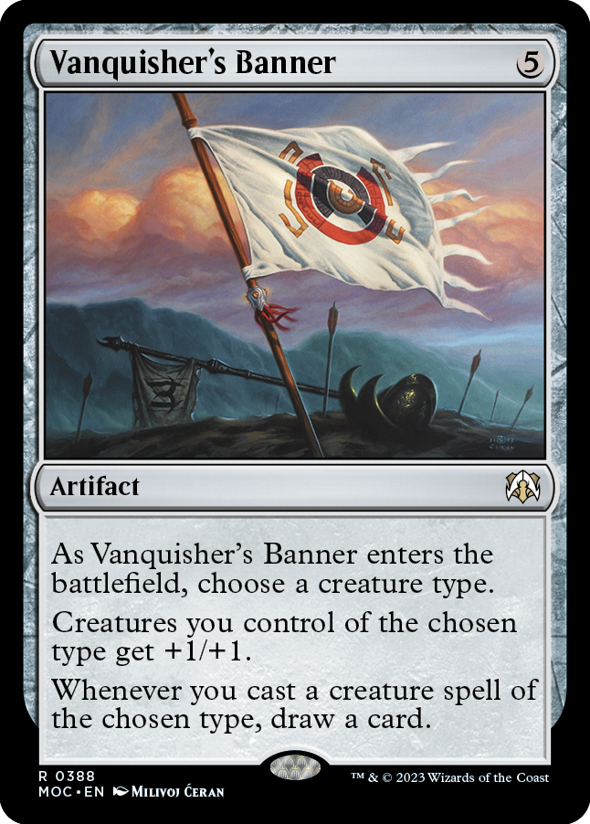 Vanquisher's Banner [March of the Machine Commander] | Anubis Games and Hobby
