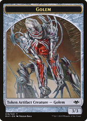 Goblin (010) // Golem (018) Double-Sided Token [Modern Horizons Tokens] | Anubis Games and Hobby