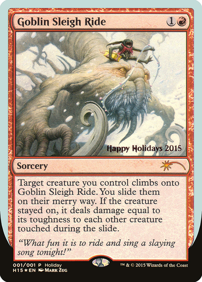 Goblin Sleigh Ride [Happy Holidays] | Anubis Games and Hobby