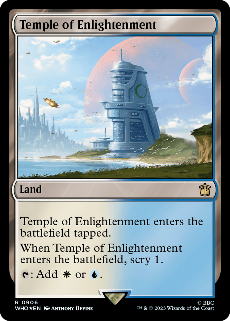 Temple of Enlightenment (Surge Foil) [Doctor Who] | Anubis Games and Hobby