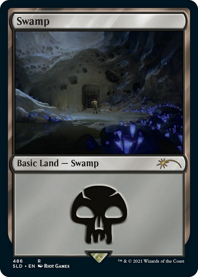 Swamp (486) [Secret Lair Drop Series] | Anubis Games and Hobby