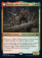 Tovolar, Dire Overlord // Tovolar, the Midnight Scourge [Innistrad: Midnight Hunt] | Anubis Games and Hobby