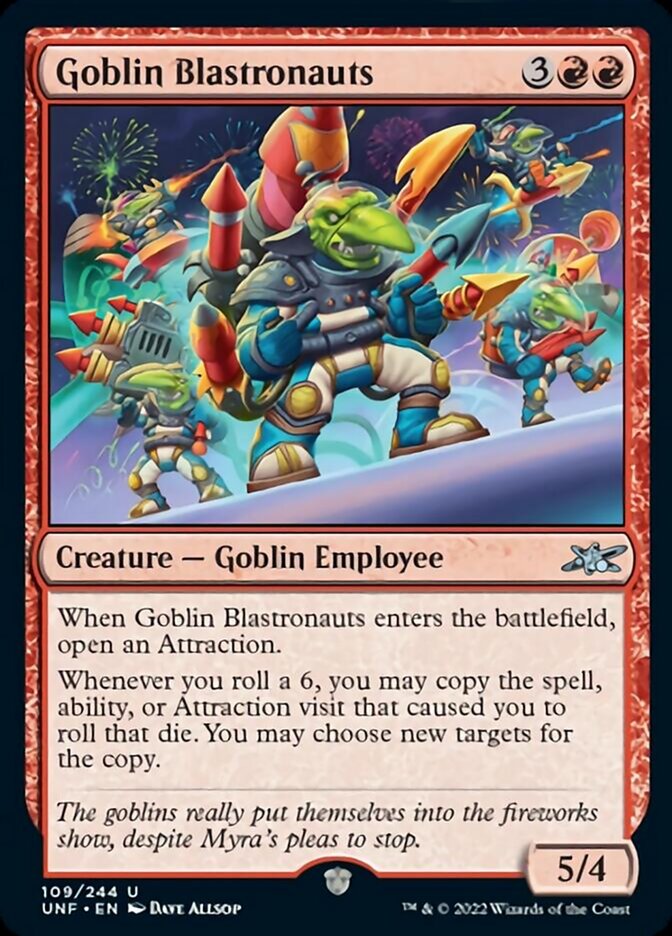 Goblin Blastronauts [Unfinity] | Anubis Games and Hobby