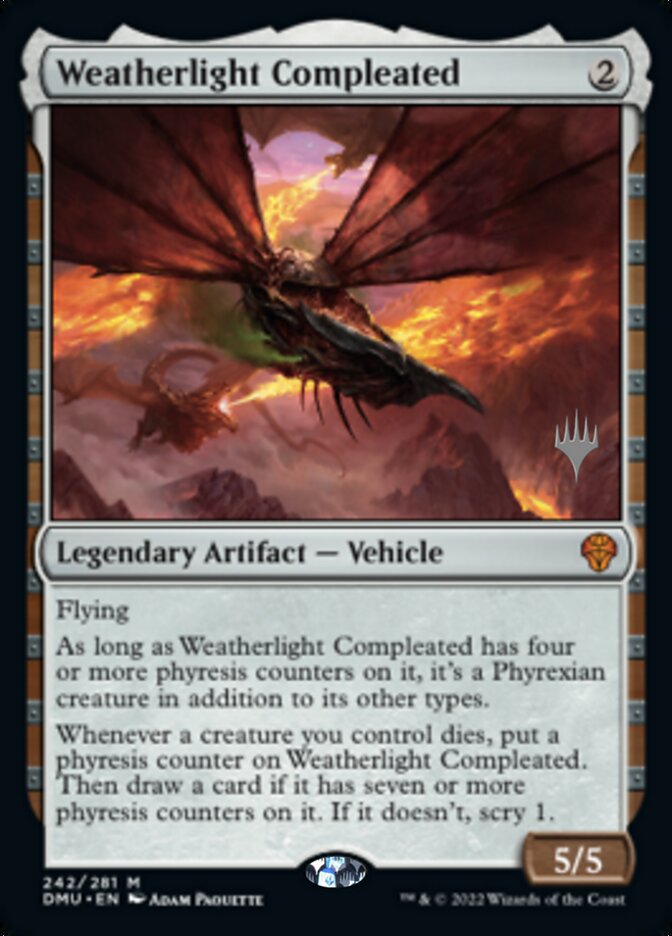 Weatherlight Compleated (Promo Pack) [Dominaria United Promos] | Anubis Games and Hobby