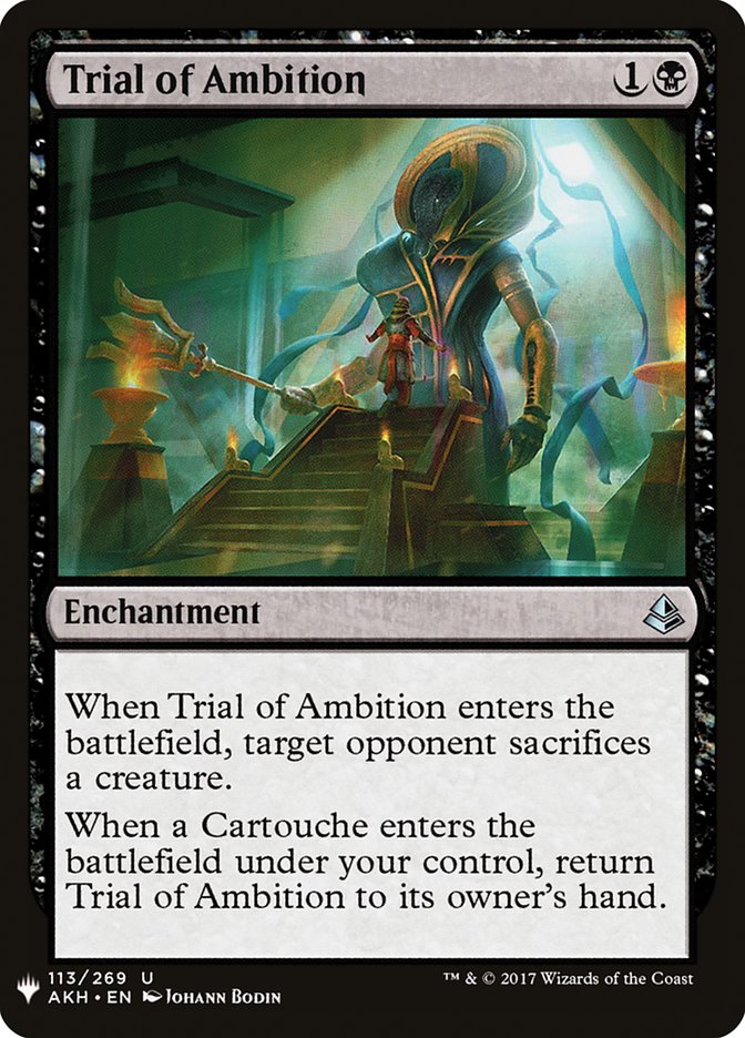 Trial of Ambition [Mystery Booster] | Anubis Games and Hobby