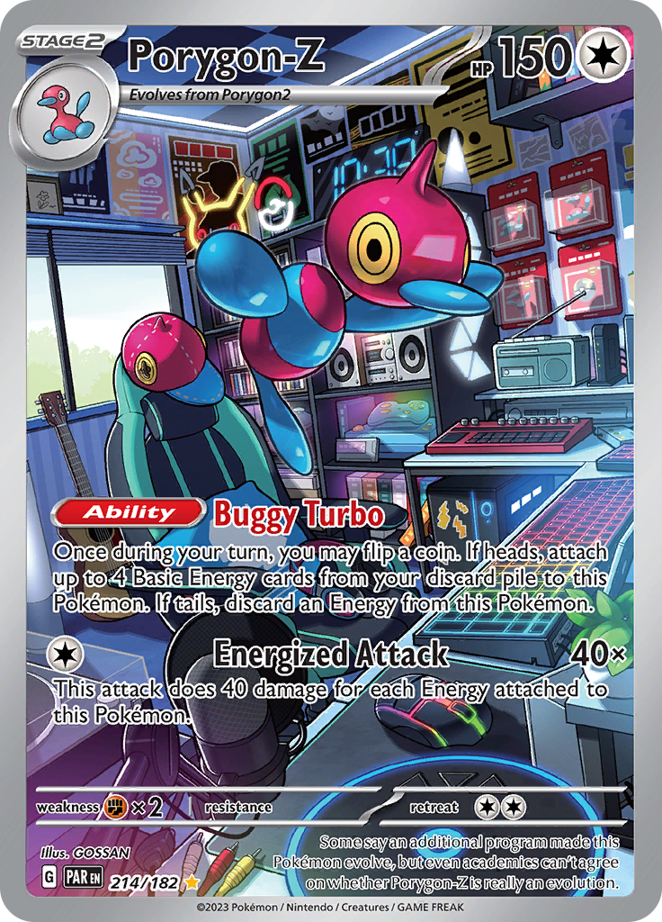 Porygon-Z (214/182) [Scarlet & Violet: Paradox Rift] | Anubis Games and Hobby