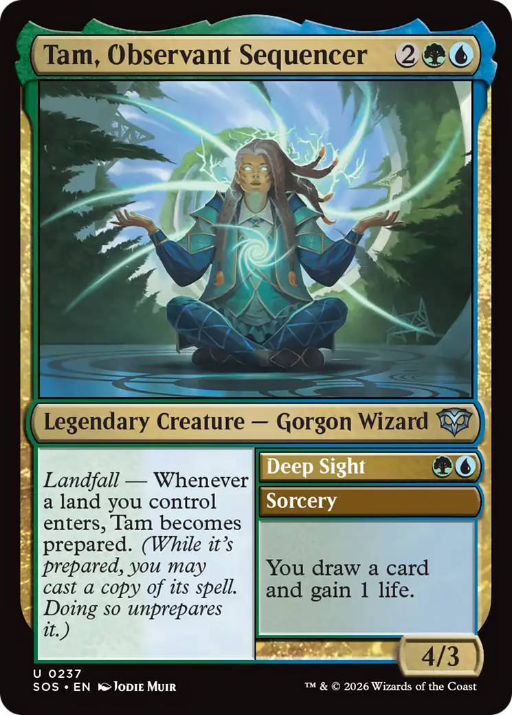 Tam, Observant Sequencer [Secrets of Strixhaven] | Anubis Games and Hobby