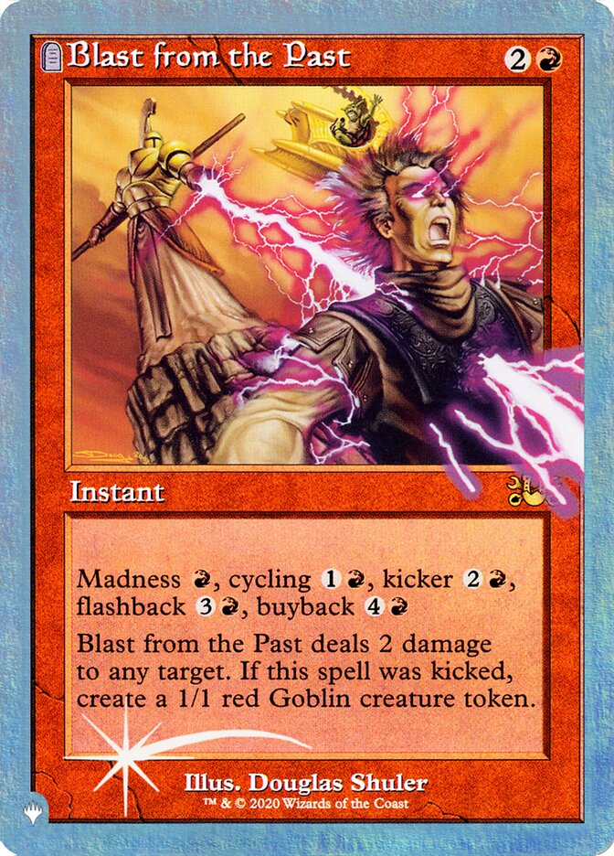 Blast from the Past (Unfinity Foil Edition) [The List] | Anubis Games and Hobby