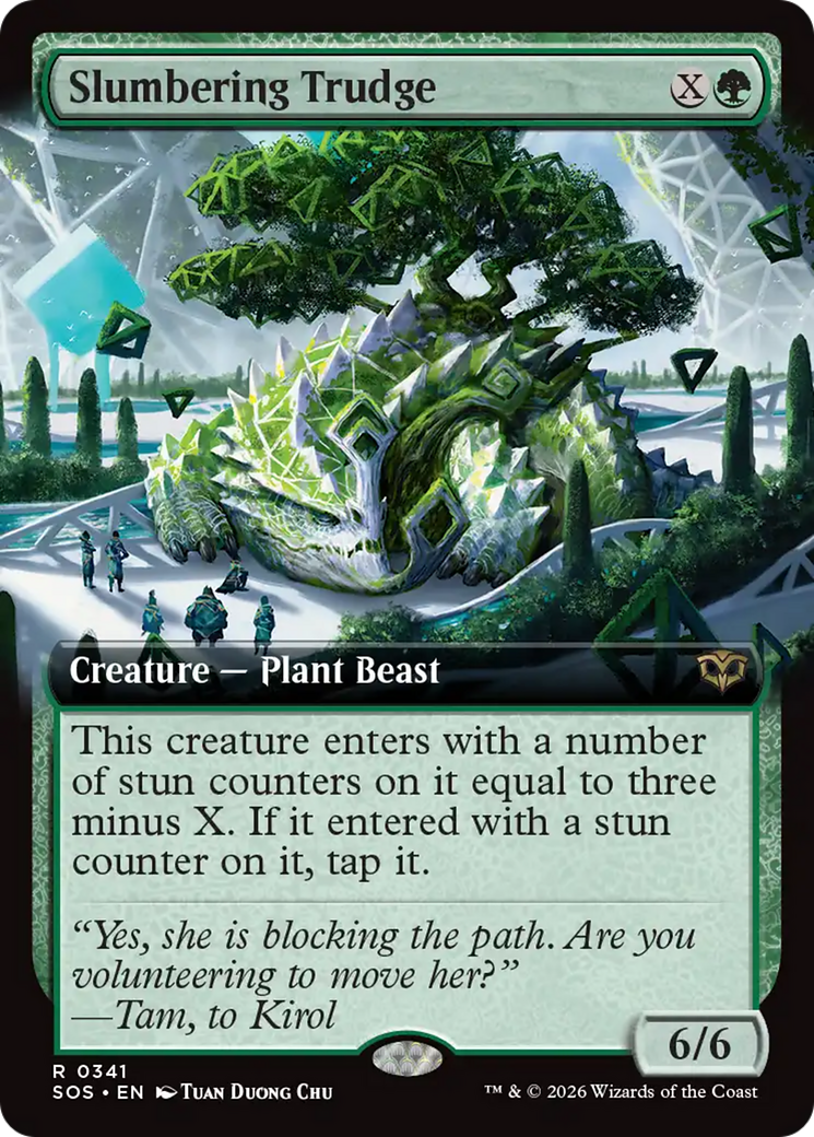 Slumbering Trudge (Extended Art) [Secrets of Strixhaven] | Anubis Games and Hobby