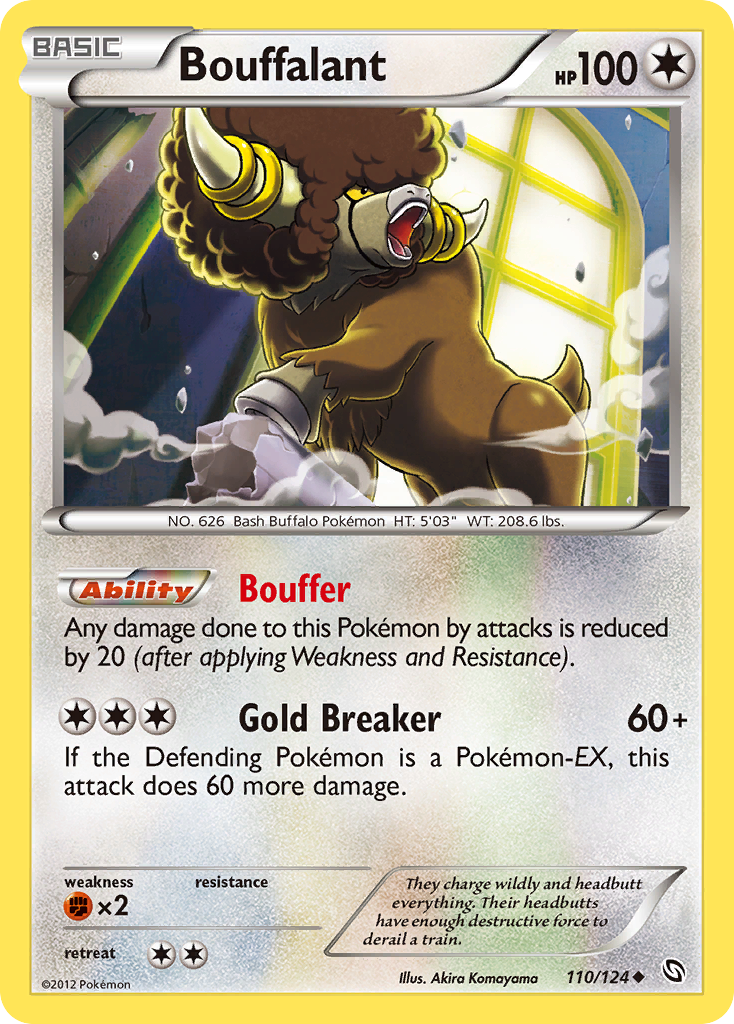 Bouffalant (110/124) [Black & White: Dragons Exalted] | Anubis Games and Hobby