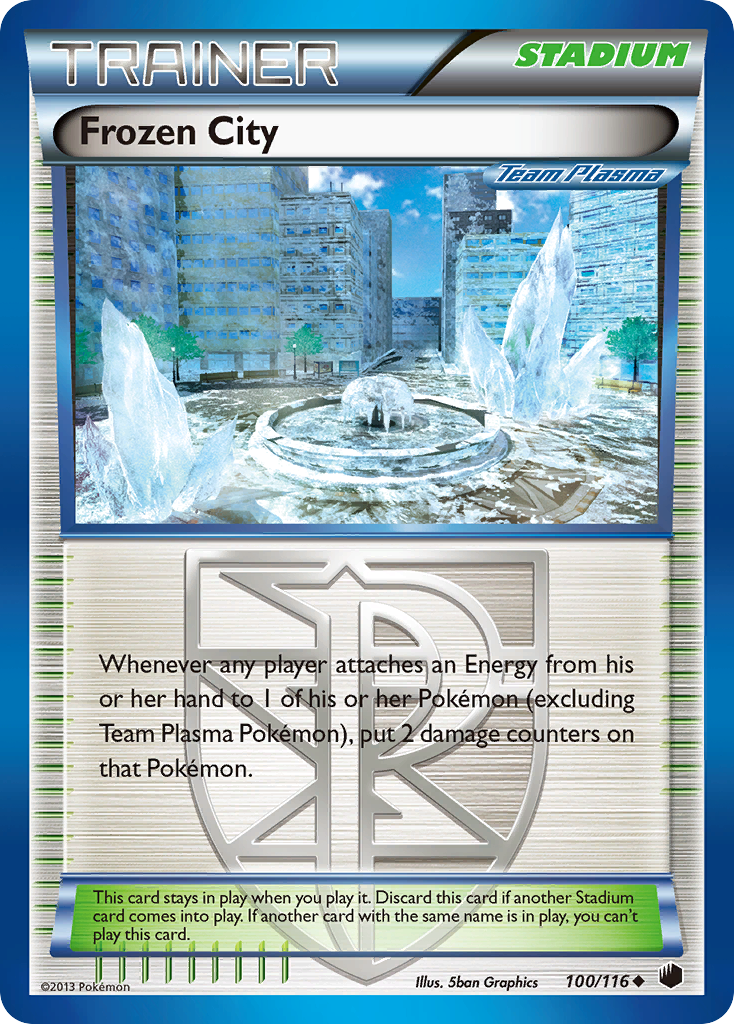 Frozen City (100/116) [Black & White: Plasma Freeze] | Anubis Games and Hobby