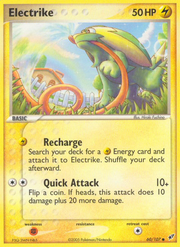 Electrike (60/107) [EX: Deoxys] | Anubis Games and Hobby