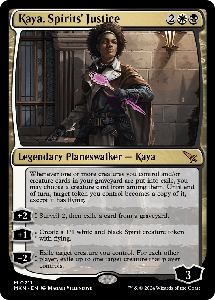 Kaya, Spirits' Justice [Murders at Karlov Manor] | Anubis Games and Hobby