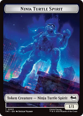 Mutant // Ninja Turtle Spirit Double-Sided Token [Teenage Mutant Ninja Turtles Tokens] | Anubis Games and Hobby