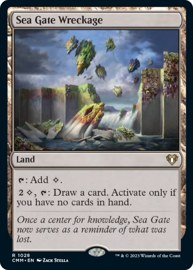 Sea Gate Wreckage [Commander Masters] | Anubis Games and Hobby