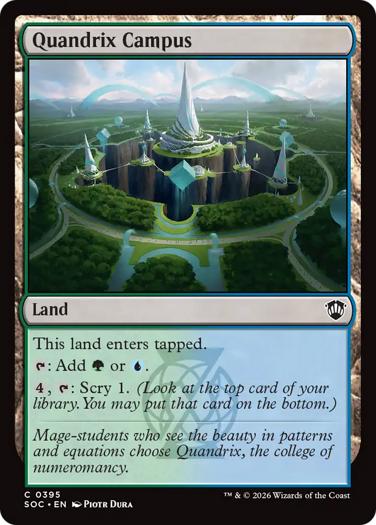 Quandrix Campus [Secrets of Strixhaven Commander] | Anubis Games and Hobby