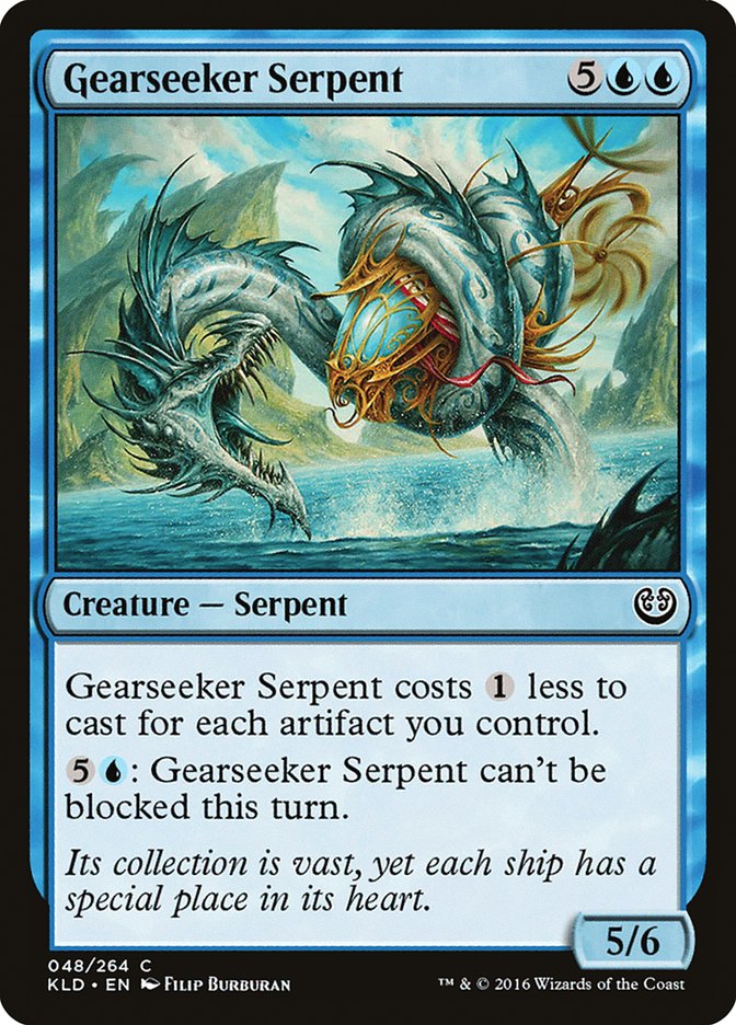 Gearseeker Serpent [Kaladesh] | Anubis Games and Hobby