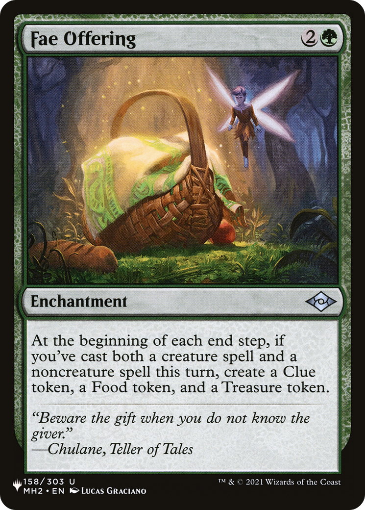 Fae Offering [The List] | Anubis Games and Hobby