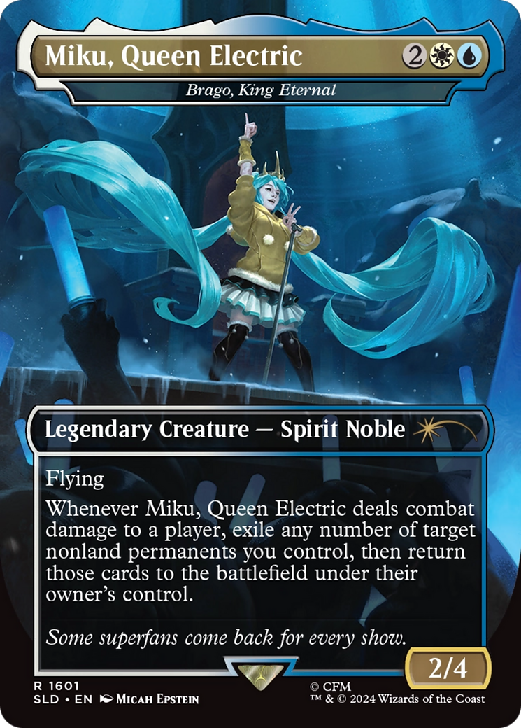 Miku, Queen Electric - Brago, King Eternal [Secret Lair Drop Series] | Anubis Games and Hobby