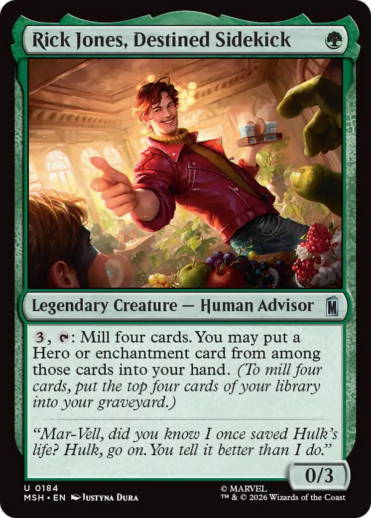 Rick Jones, Destined Sidekick [Marvel Super Heroes] | Anubis Games and Hobby