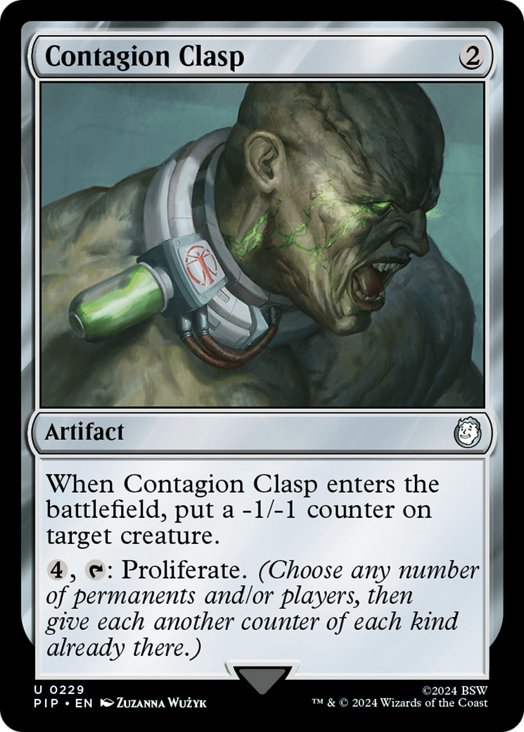 Contagion Clasp [Fallout] | Anubis Games and Hobby