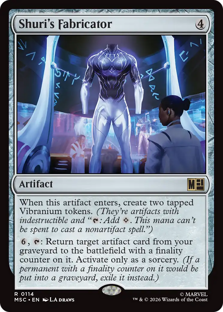Shuri's Fabricator [Marvel Super Heroes Commander] | Anubis Games and Hobby