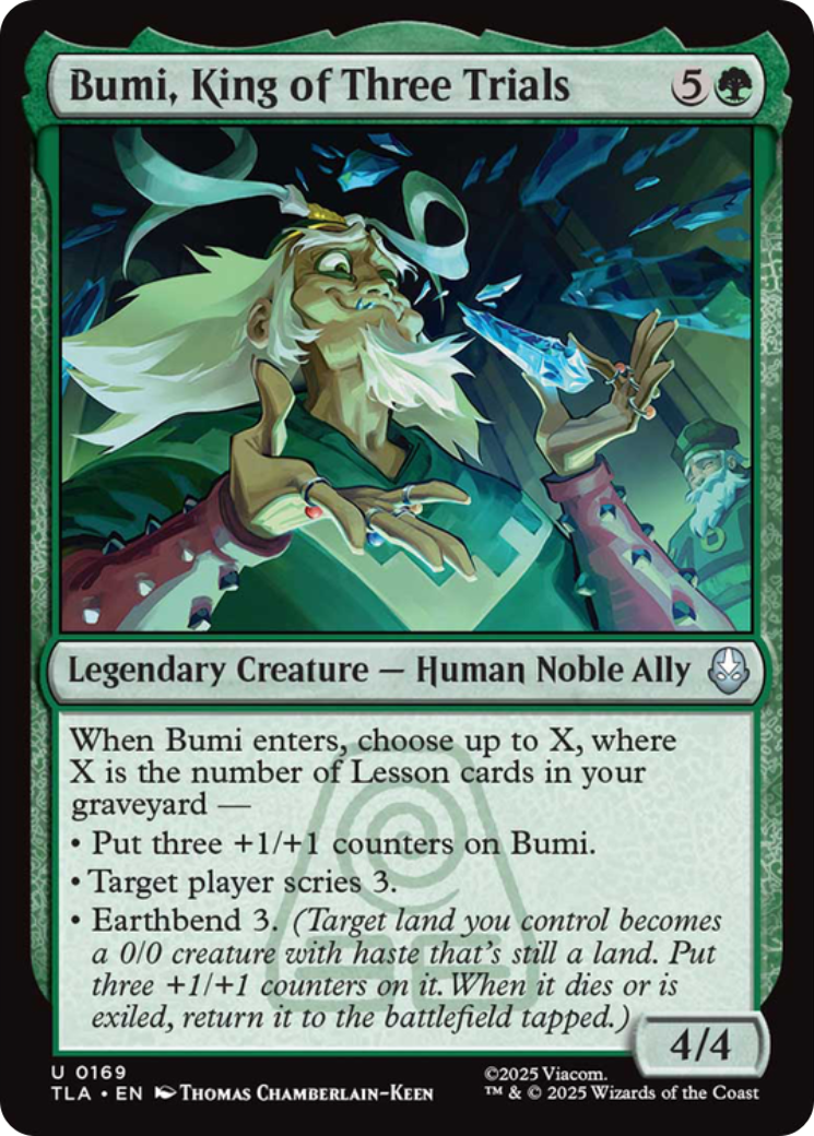 Bumi, King of Three Trials [Avatar: The Last Airbender] | Anubis Games and Hobby