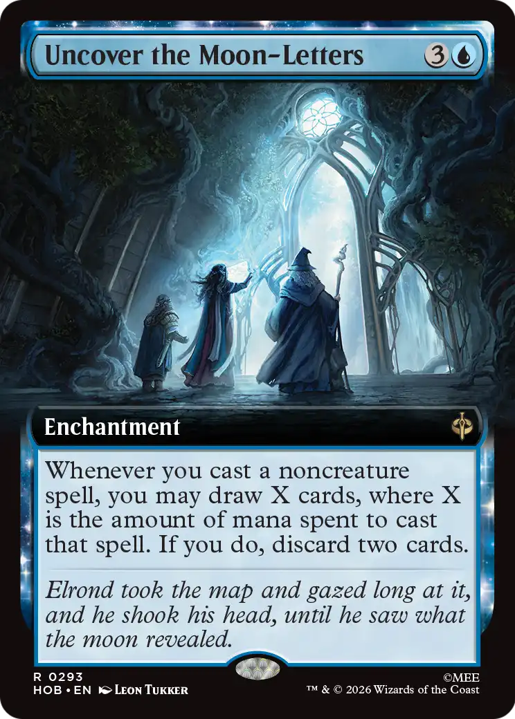 Uncover the Moon-Letters (Extended Art) [The Hobbit] | Anubis Games and Hobby