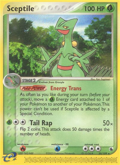 Sceptile (20/109) [EX: Ruby & Sapphire] | Anubis Games and Hobby