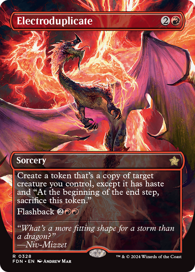 Electroduplicate (Borderless) [Foundations] | Anubis Games and Hobby