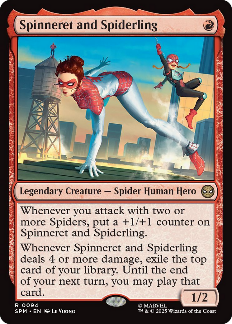Spinneret and Spiderling [Marvel's Spider-Man] | Anubis Games and Hobby