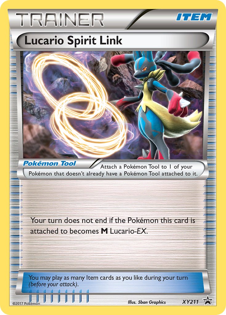 Lucario Spirit Link (XY211) [XY: Black Star Promos] | Anubis Games and Hobby